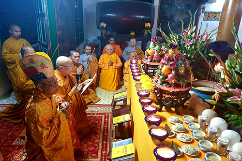 Lễ khai đàn Dược Sư Thất Châu Cầu Thọ Đức Thầy Tông Trưởng Liên Tông Tịnh Độ Non Bồng